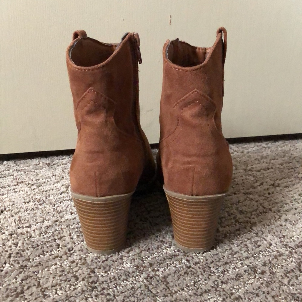 SO cognac heeled boots - Picture 3 of 6